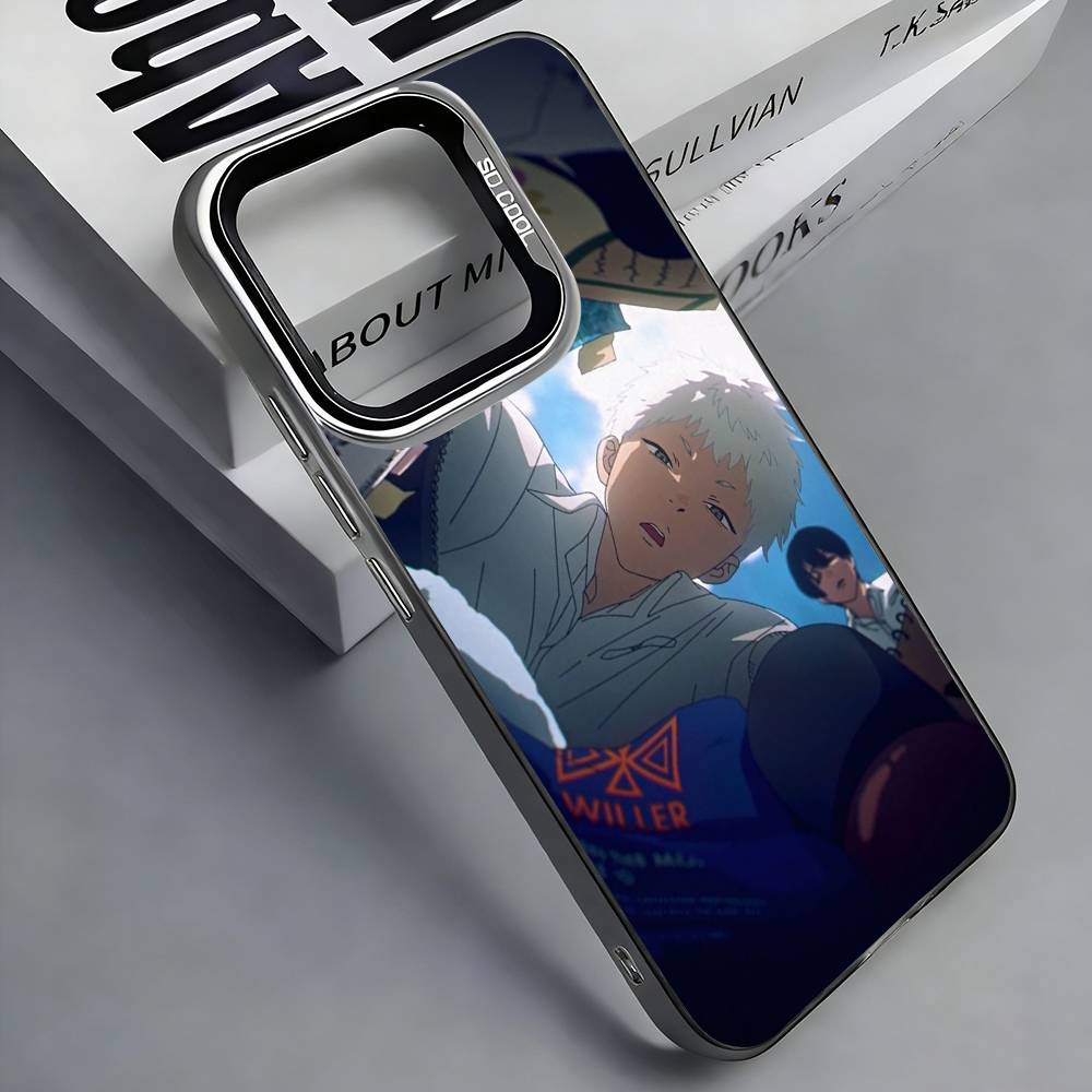 The Summer Hikaru D-Died Colorful Silver Back Phone Case For IPhone 17 16 15 14 13 12 11 Plus Pro Max Plus