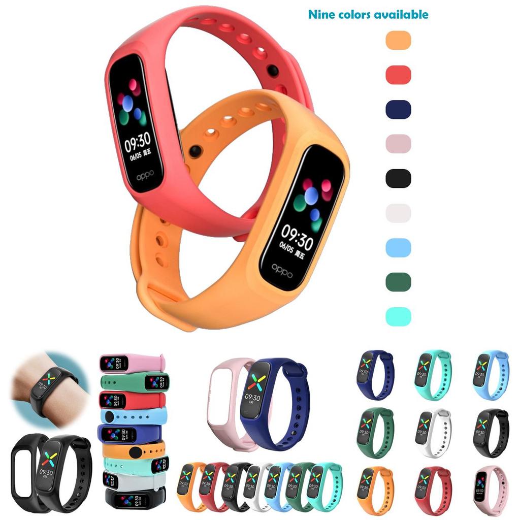 Soft Silicone Oppo Band Strap For Comfortable Wear In Multiple Colors