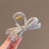 Butterfly Hair Claw With Gold Silver Thread For Womens Fashion Hair Accessories