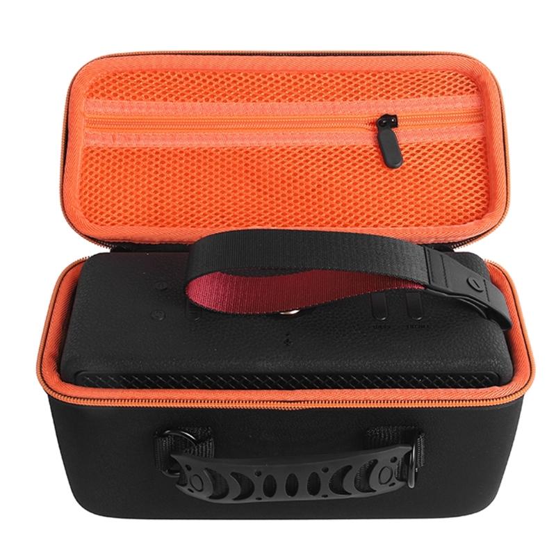 Easy to Carry EVA Guard for Portable Sound Systems Speaker Box Bag with Handle Design Protective Layers for Transport
