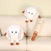 Creative Cute Baseball Doll Plush Toy Baseball Bat Ball Doll Children Soothing Rag Doll Birthday Gift