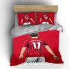 Footballer-themed bold design. Bedding sets Duvet cover sets Duvet covers Pillowcases(1 * Duvet Cover 2 * Pillowcases, without duvet insert)
