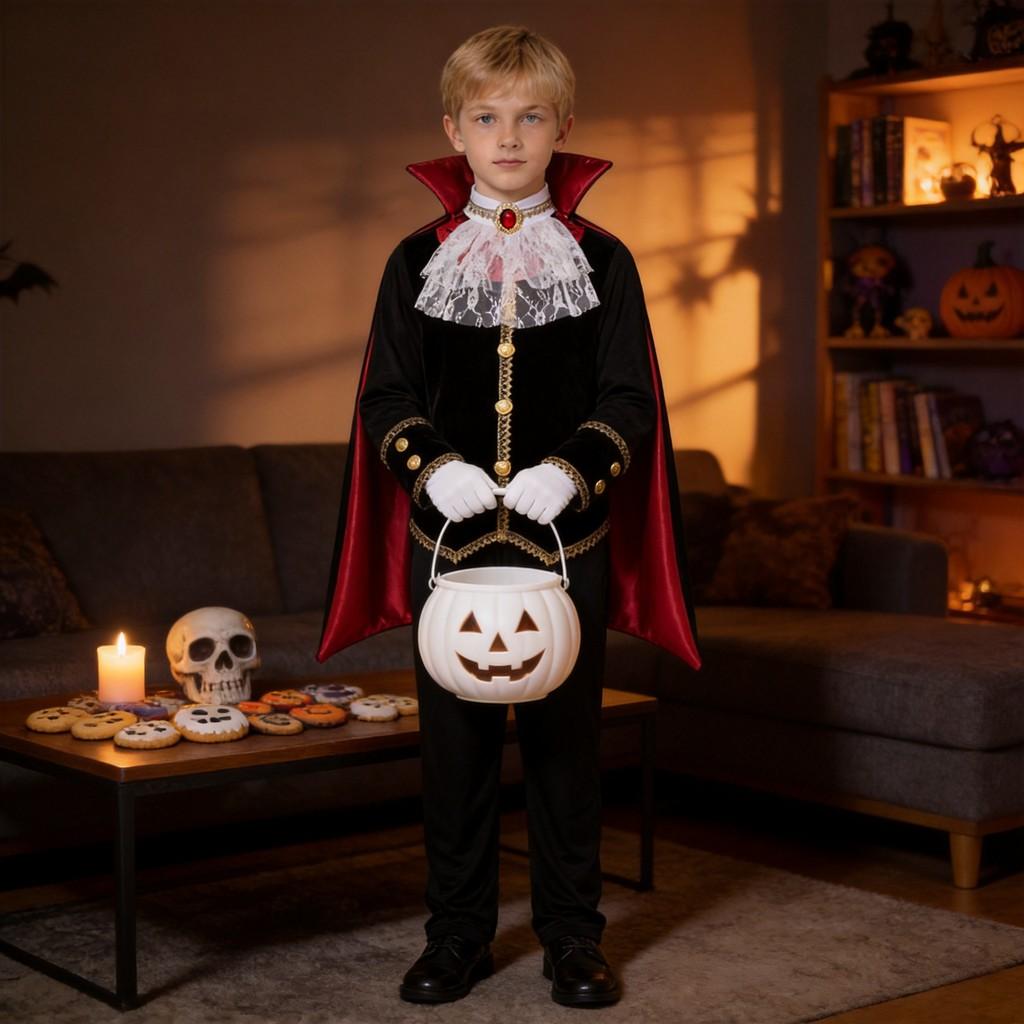 Fantasy Vampir Skelett Cosplay Kostüm Für Halloween Party Verkleidung