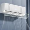 Wind Deflector Exhaust Baffle Home Improvement Accessories Anti Direct Blowing PET Transparent Wall Mounted For Air Conditioner