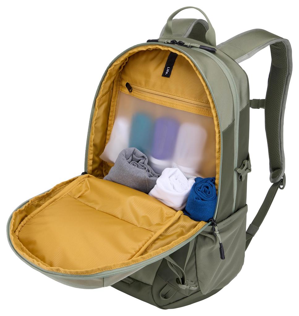 Thule EnRoute Backpack, 23L, Fits Up To 15.6-inch Laptops, Water-Resistant TPU Pocket, Soft Green/Quiet Green