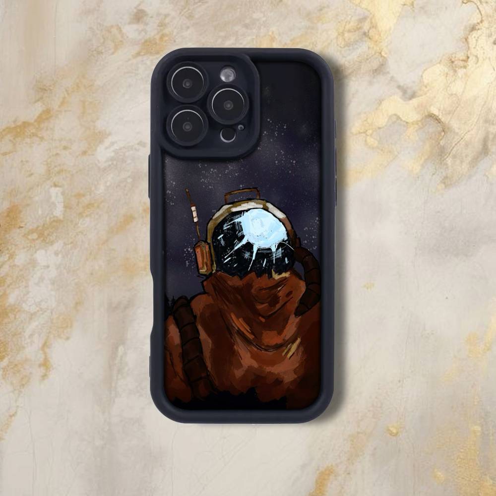 O-Outer W-Wilds Cool Phone Case For iPhone 17,16,15,14,13,12,Pro,Max,Plus,E,SE4,Air, emery Black Full Coverage TPU