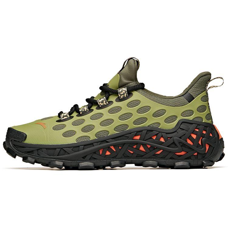 Anta Klay Thompson Men Basketball Shoes White Black Blue 112118820-5 40