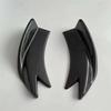 Carbon Fiber Look ABS Car Pair Rear Bumper Fin Canard Splitter Diffuser Spoiler