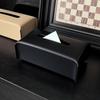 Luxury Tissue Box Leather Napkin Case Paper Cover Living Room Tissue Paper Holder Desktop Home Tabletop Decoration