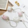 Airpod1/2 Generation Earphone Cover Bracelet Simple Bow Suitable For Airpodpro 3 Generation Transparent Case