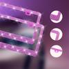 New 1/2Pcs 31*16Cm Bling Crystal License Plate Frame Women Rhinestone Car License Plate Frame Cover Holder Car Accessories