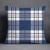 Cushion Cover Geometric Pattern Polyester Blue Grey Pillowcase Upholstery Sofa  Throw Pillow Home Decor Pillowcas