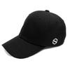 Seutaendeueob Side Logo Black Ball Cap (Light Fit)