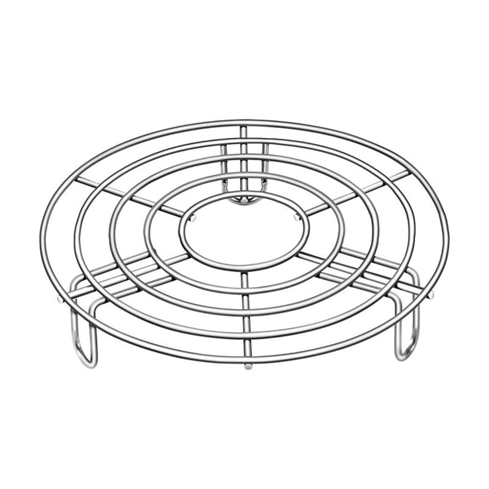 

Huiyu Multifunctional Stainless Steel Steamer Rack, Heat-Resistant and Insulated, Ideal for Cooking, Kitchen Supplies, 175mm*45mm-B2