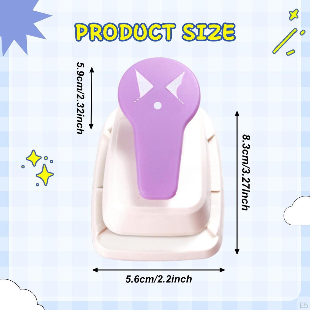 3 in 1 Corner Way Versatile Reusable DIY for Kids Card Making Supply Craft Punch Magazines Photo