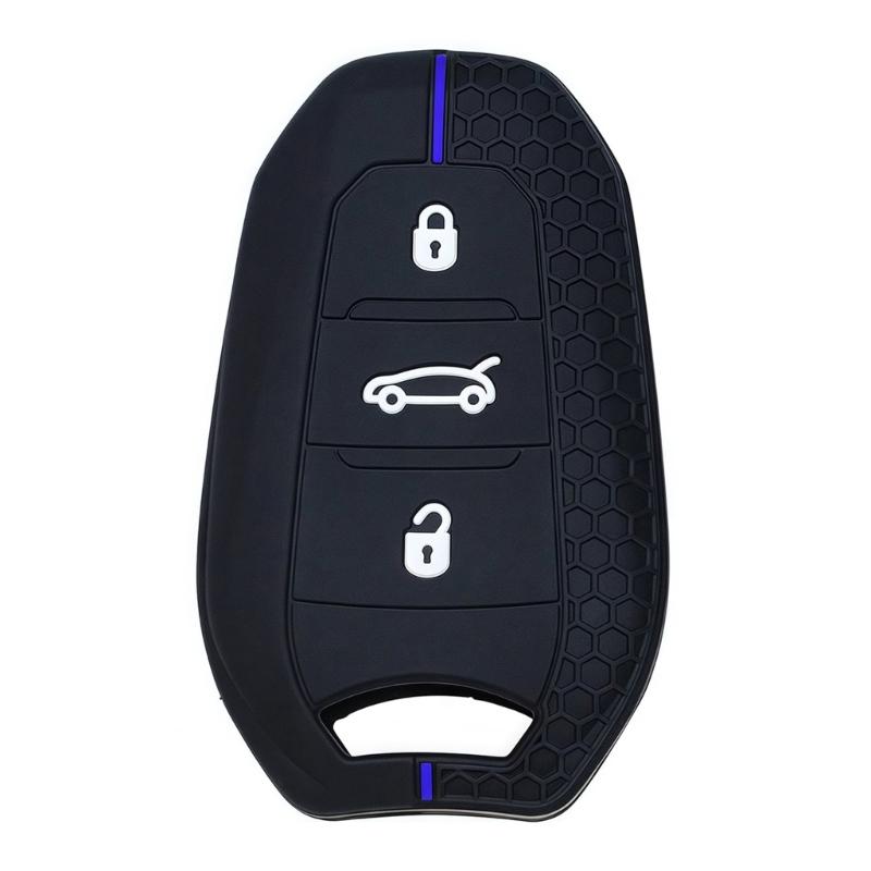 Car Key Case for 208 308 408 Key Fob Protector Cover Waterproof Key Cover Protective Shell Full Protection Case