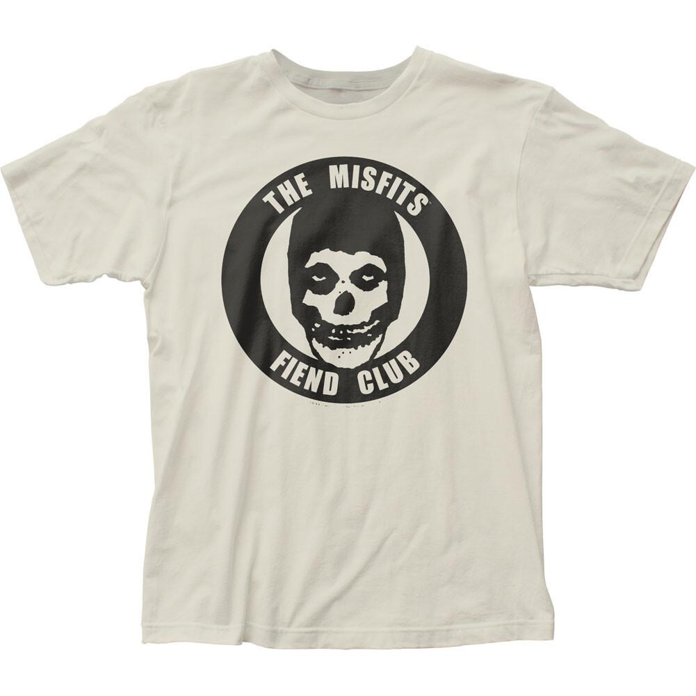 

26 Misfits Fiend Club Mens T Shirt Rock N Roll Music Punk Classic Tee Vintage White Unisex T-Shirt XXXXL