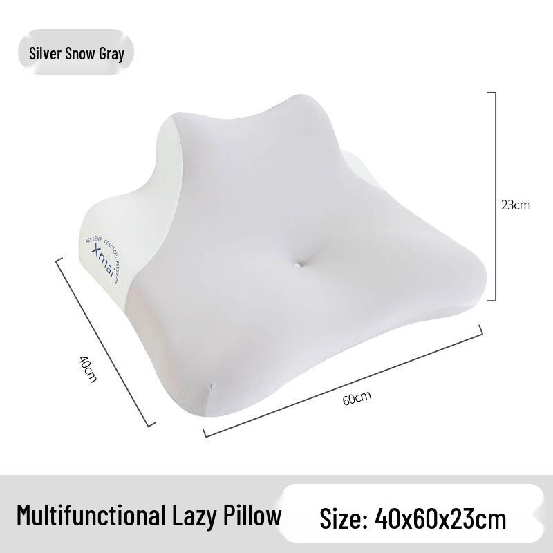 Multifunctional Memory Foam Pillow for Neck and Back Support
