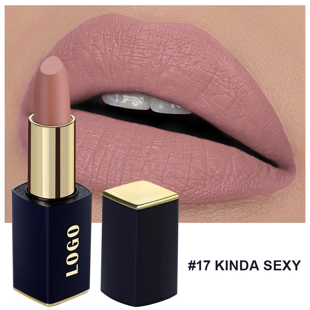 Матовая помада, не выцветающая - Стойкая, Не липкая