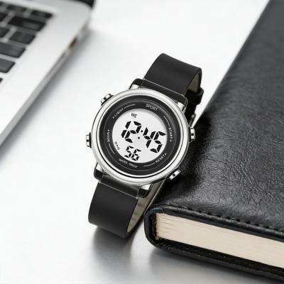 Electronic Watch Trendy Outdoor Timing Luminous Student Fashion Luminous Sports Multi-function Electronic Watch