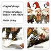 Holiday Home Decor Christmas Window Stickers Easy To Apply High-Quality PVC Material Santa Claus Design For Holiday Decorations