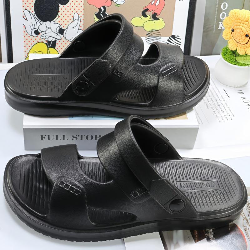 EVA platform slippers men's summer business indoor home non-slip fashion home soft bottom sandals men's beach dew