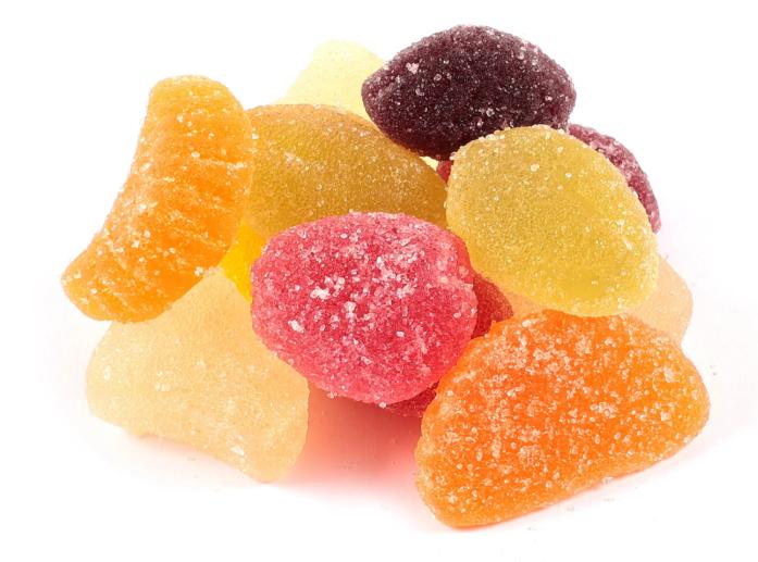 Galaretka owocowa SirCharles z posypką cukrową 250 g