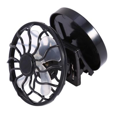 Leichter und Design-Solar-Clip-On-Ventilator, Kühle Brise mit Solarpanel, für Outdoor-Aktivitäten