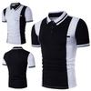 Premium Quality Summer Men's Stylish Casual T-shirts Slim Fit Short Sleeve Polo Shirt Tops Perfect For Everyday Wear