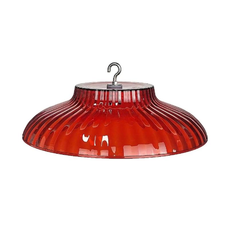 Wasserbeständiger Vogelfutter-Schutz mit Aufhängehaken Regensichere Vogelhäuschen-Abdeckung Outdoor-Futter-Schutz für den Garten