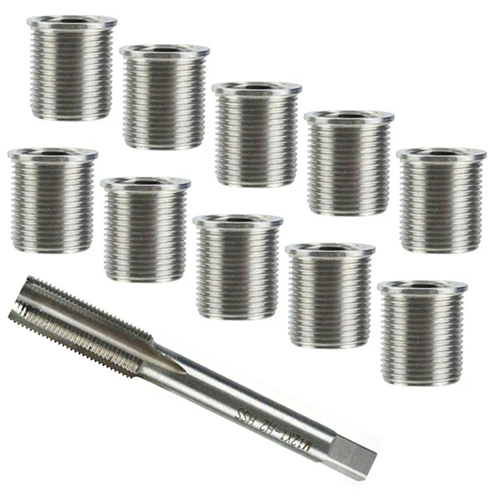 M10*1.0 Gewindereparatur-Satz mit Edelstahleinsatz für Motor- und Maschinenwartung Manuelle Reparaturwerkzeuge