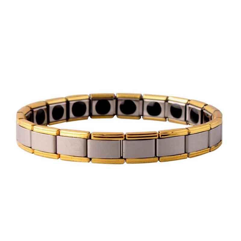 Elegantes Magnetarmband aus Titanstahl für Männer und Frauen mit gesundheitlichen Vorteilen