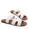 New Large-sized Sandals, Women's Shoes, Velcro Flat Slippers