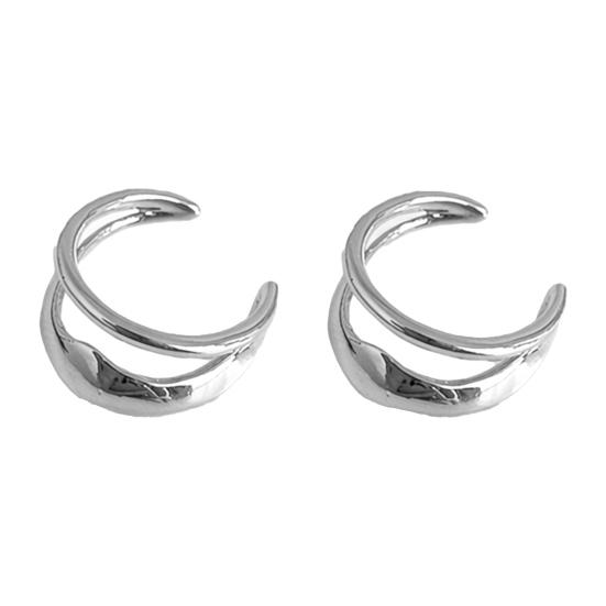 1 Pair Ear Cuffs Earrings for Women, Adjustable Non Piercing Clip Earrings, Cartilage Helix Ear Jewelry