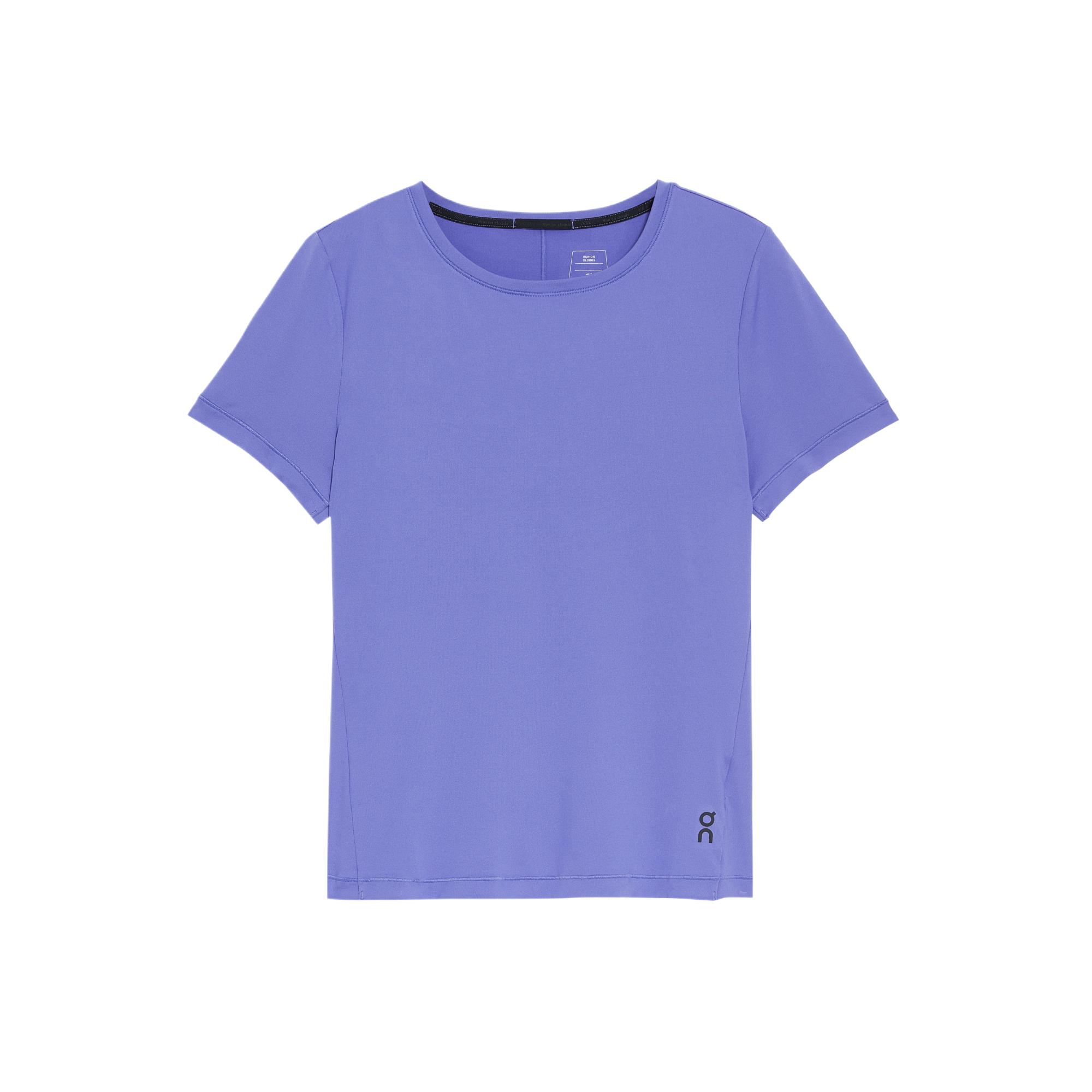 

On Movement T Soft Moisture-Wicking Comfortable Versatile Short Sleeve T-Shirt Iris Flower Women tops 1WE30382861 S