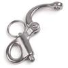 Stainless Steel Snap Shackle Jaw Swivel Chain Shackle Quick Connects Swivel Snap Shackle  Boats