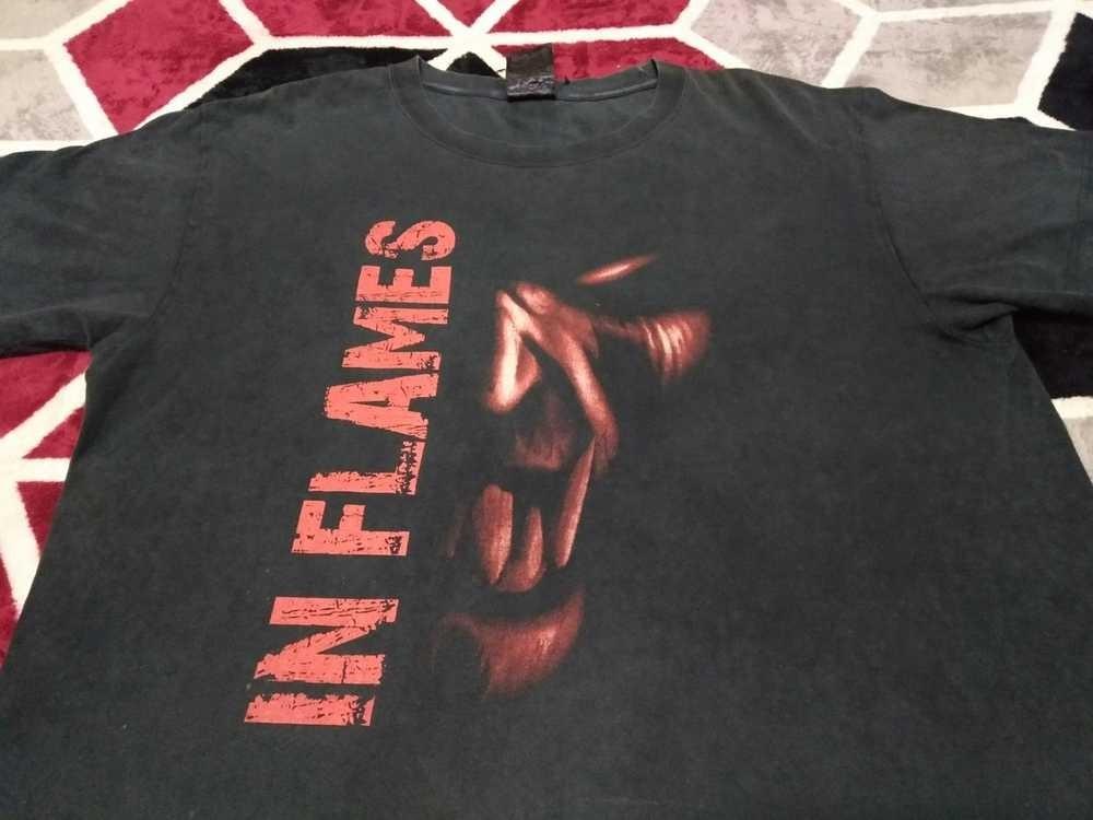 

Vintage Style In Flames Band Black Shirt Unisex S-5XL Reprint MQ580 Unisex T-Shirt XXXXL