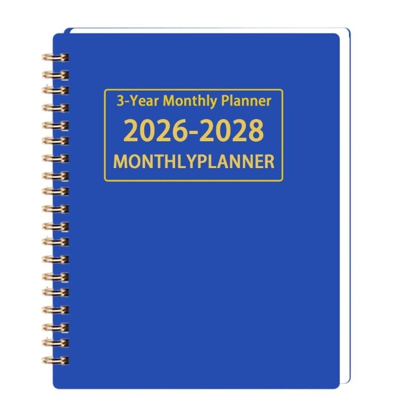 

2026-2028 Twin Coil Binding Monthly Planner 36 Month 01.2026-12.2028 Daily Monthly Academic Planner For Daily Planning