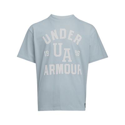 Loose And Comfortable Breathable Casual Sports Printed Short Sleeve T-Shirt Men Tops Blue 1390179-465