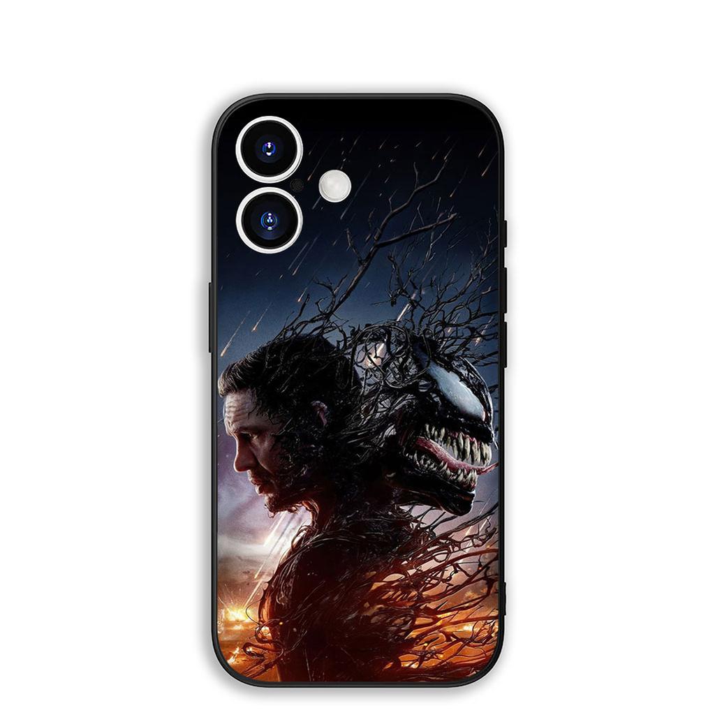 For Motorola Moto G86 G57 G67 G24 G15 G54 Power G13 G14 G34 G35 G45 G60 G53 G55 G64 G75 G72 Phone Case Venom Marvel Spider Man