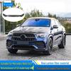 Compatible Mercedes-Benz GLE450/53 (20-23) LD Style Carbon Fiber Kit: Front & Rear Lip, Hood, Tail Top Spoiler, Grille