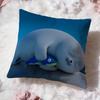 Popular S-SSEALOOK Cushion Cover Soft Washable Pillow Case Multi-Scene for Couch Bed Travel Office Use