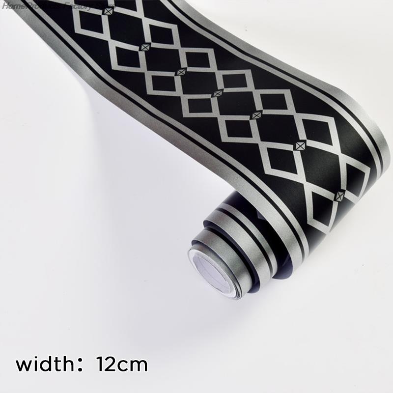 10M PVC Wodoodporna Talia Linia Samoprzylepna Cokół Talia Linia Tapeta Dekoracja Salonu Winylowa Granica Ścienna Naklejki Ścienne