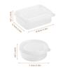Round Food Storage Box Refrigerator Frozen Meat Compartment Case Freezer Fresh-Keeping Container Portable Fruit Snacks Organizer