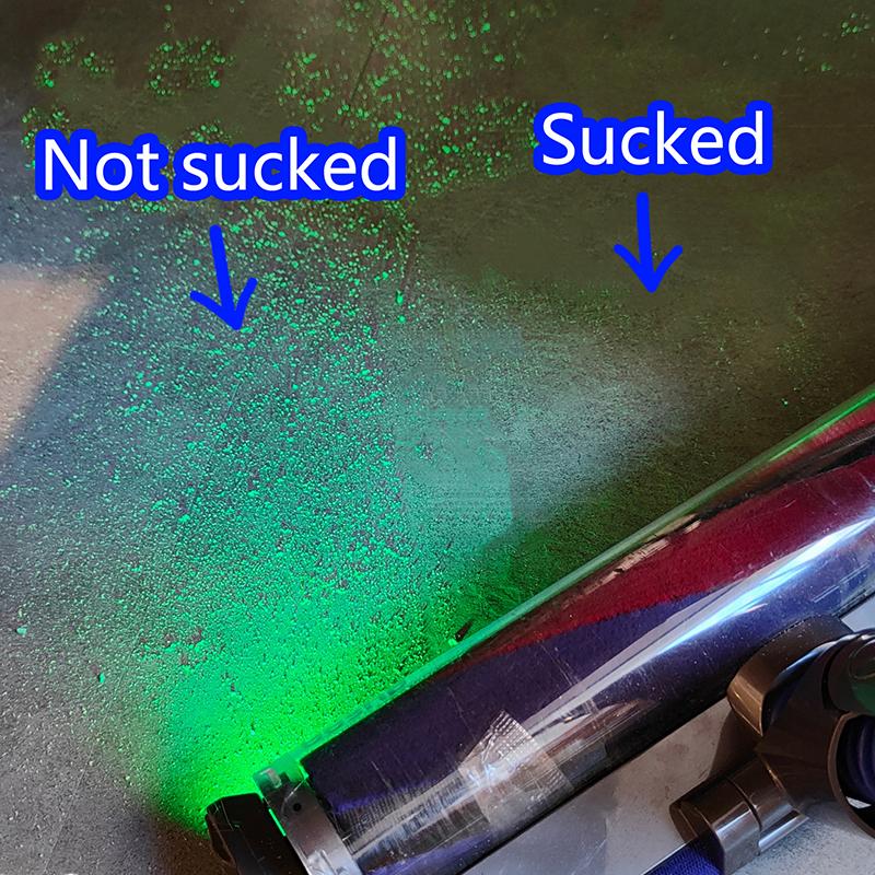 

Лазерная подсветка для пылесоса, светодиодная лампа для отображения пыли, аксессуары для уборки пыли United States