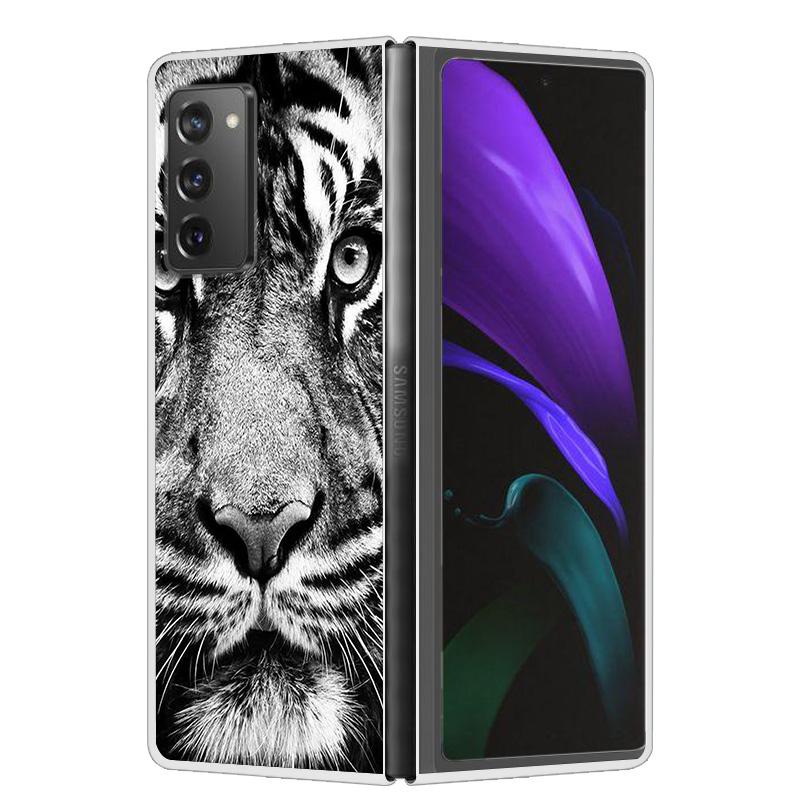 For Samsung Galaxy Z Fold2 Fold4 Fold5 Case Shockproof Hard Plastic PC Back Cover For Samsung Galaxy Z Fold 3 5 4 5G Phone Cases