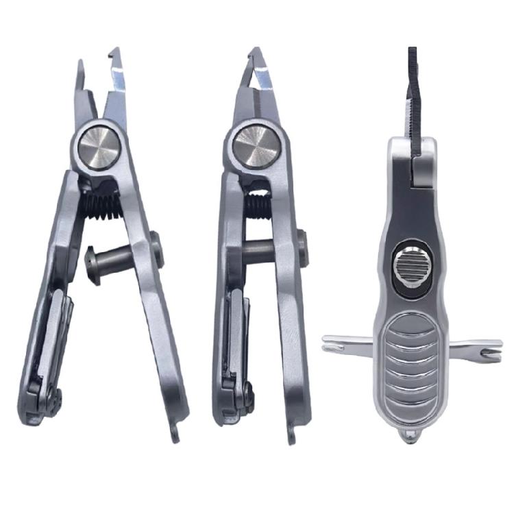 Professional Fishing Line Cutter Line Clippers with Line Cutter Rings Opener Compacts Size For Fishing Braided Line
