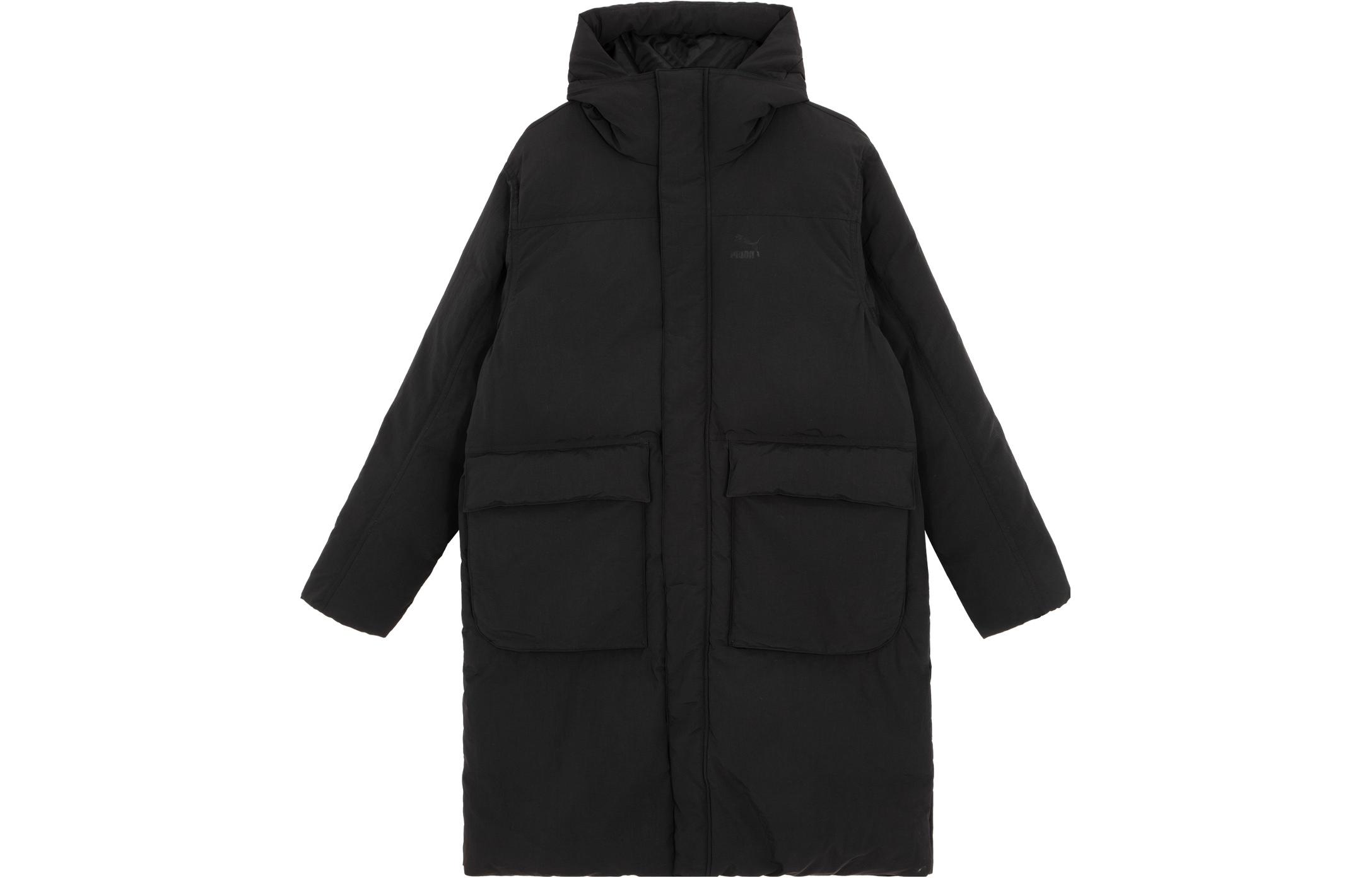 PUMA Down Jackets Men s Black Hooded Moderate Other 621684-01 S