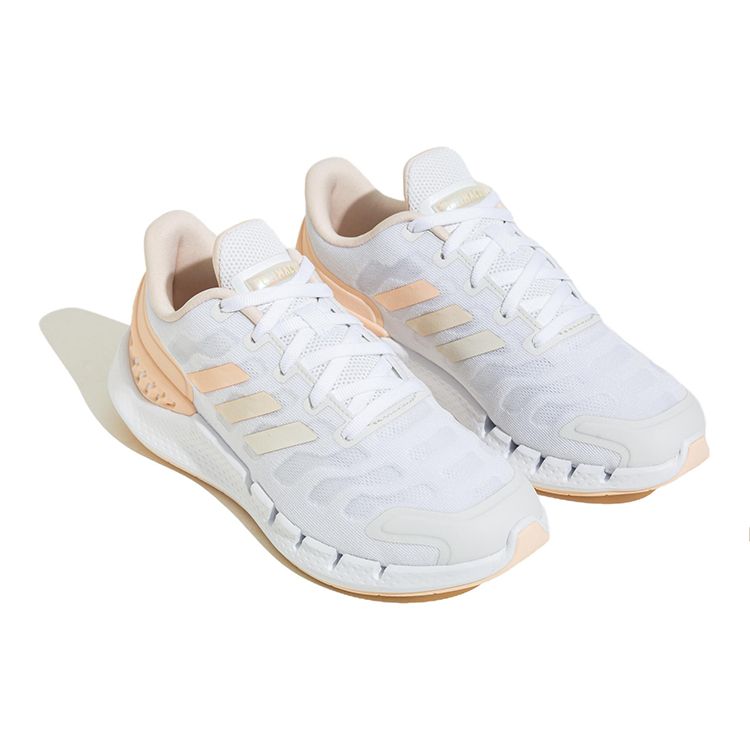 Adidas Climacool Ventania Comfortable Versatile Mesh Non-Slip Breathable Low-Top Casual Running Shoes Unisex Sneakers White Orange IE5471