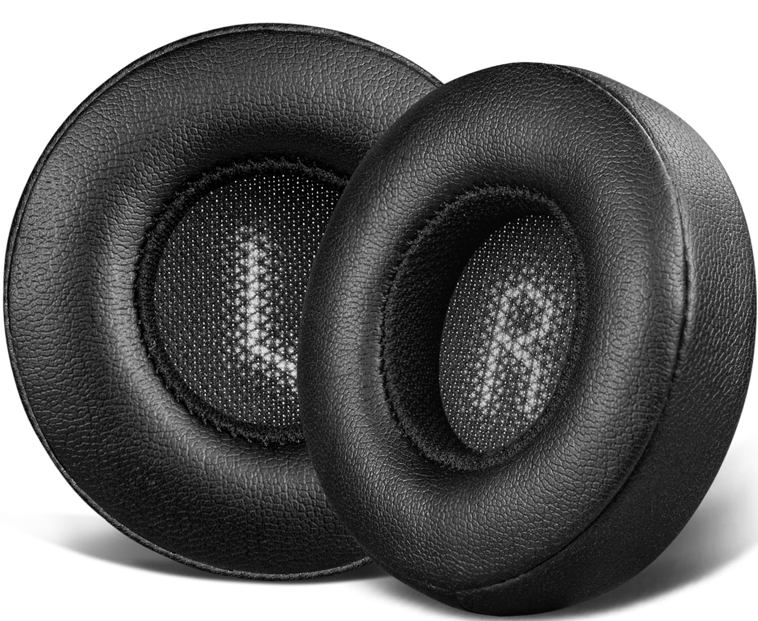 

SOULWIT Replacement Ear Pads and Cushions for JBL E35, E45, E45BT, Duet BT, Protein Leather Head Pads with Noise Isolating Foam (Black)